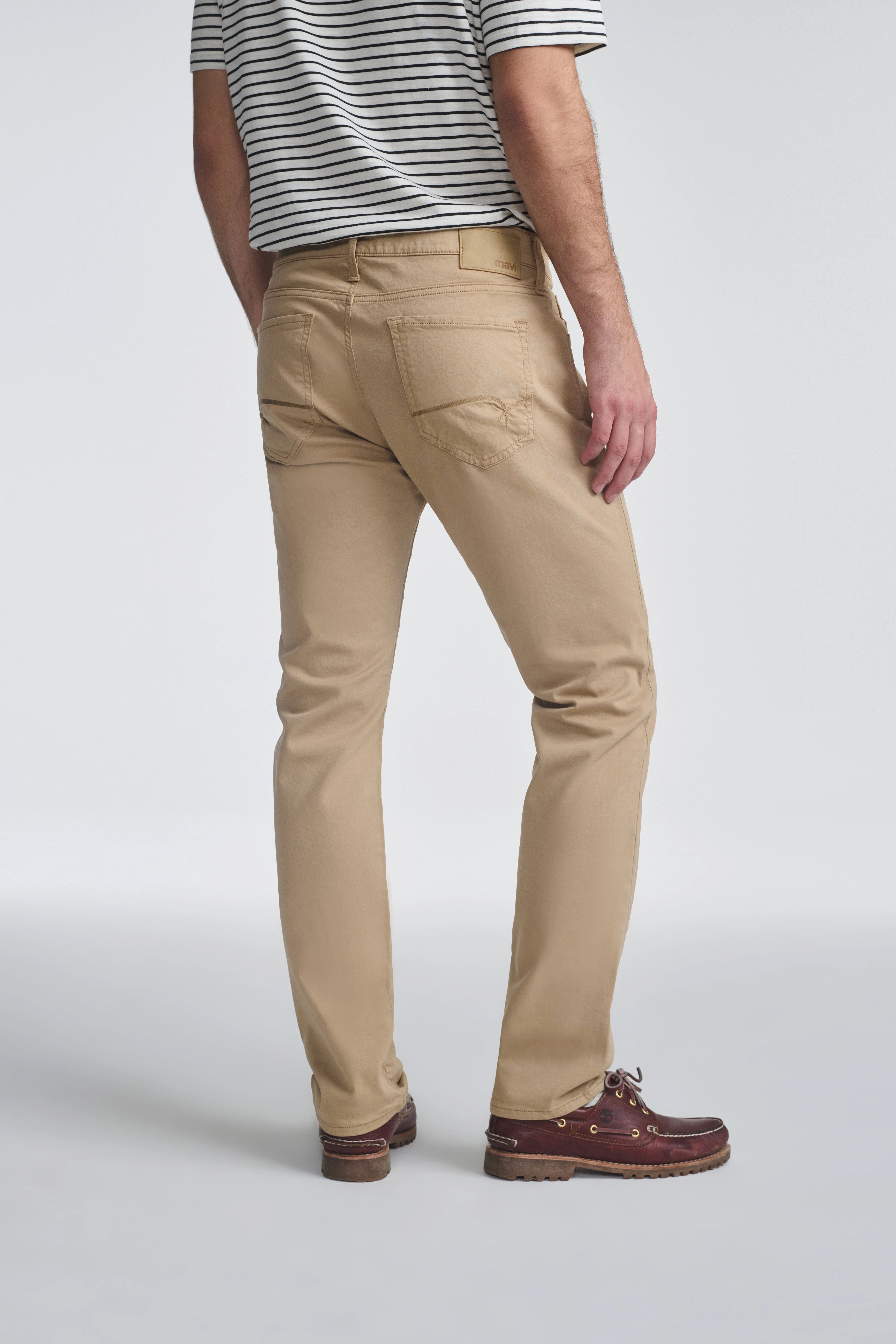 Cozy Lining JAKE SLIM LEG IN CASHEW TWILL