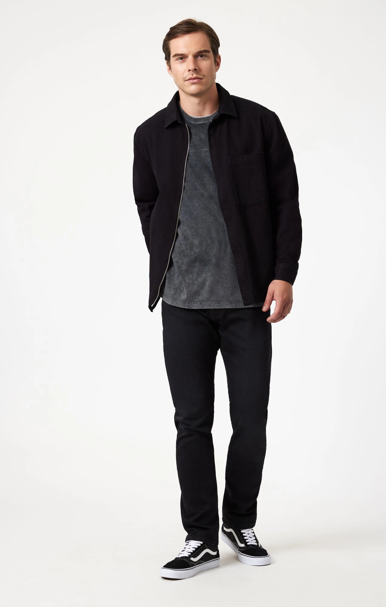 Night Out City Walk Minimalist JAKE SLIM LEG IN DARK SMOKE SUPERMOVE