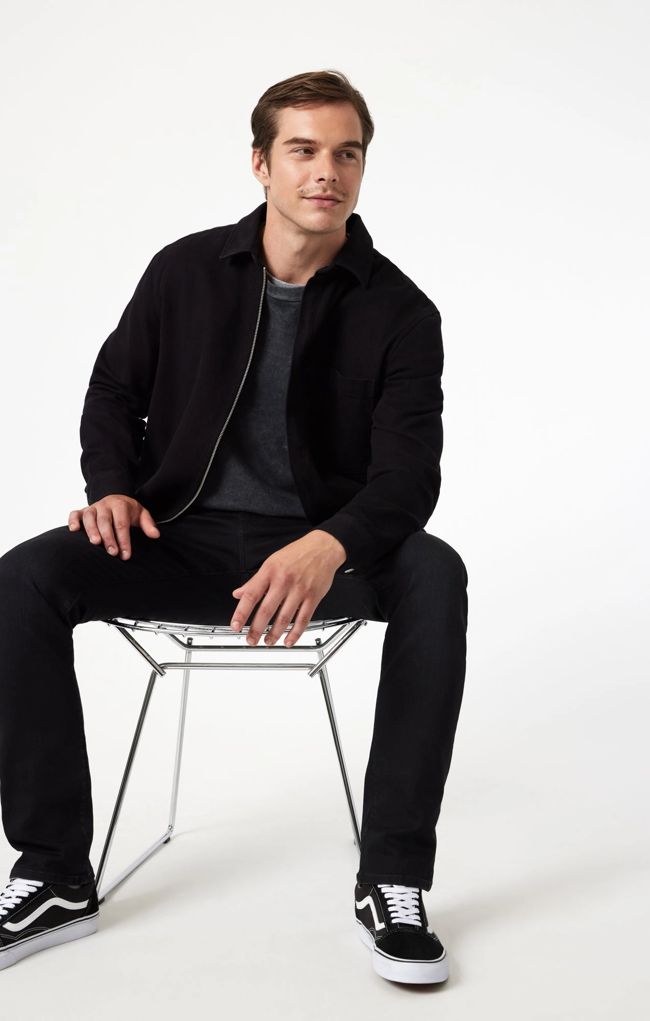 Night Out Everyday Holiday Vibes JAKE SLIM LEG IN DARK SMOKE SUPERMOVE