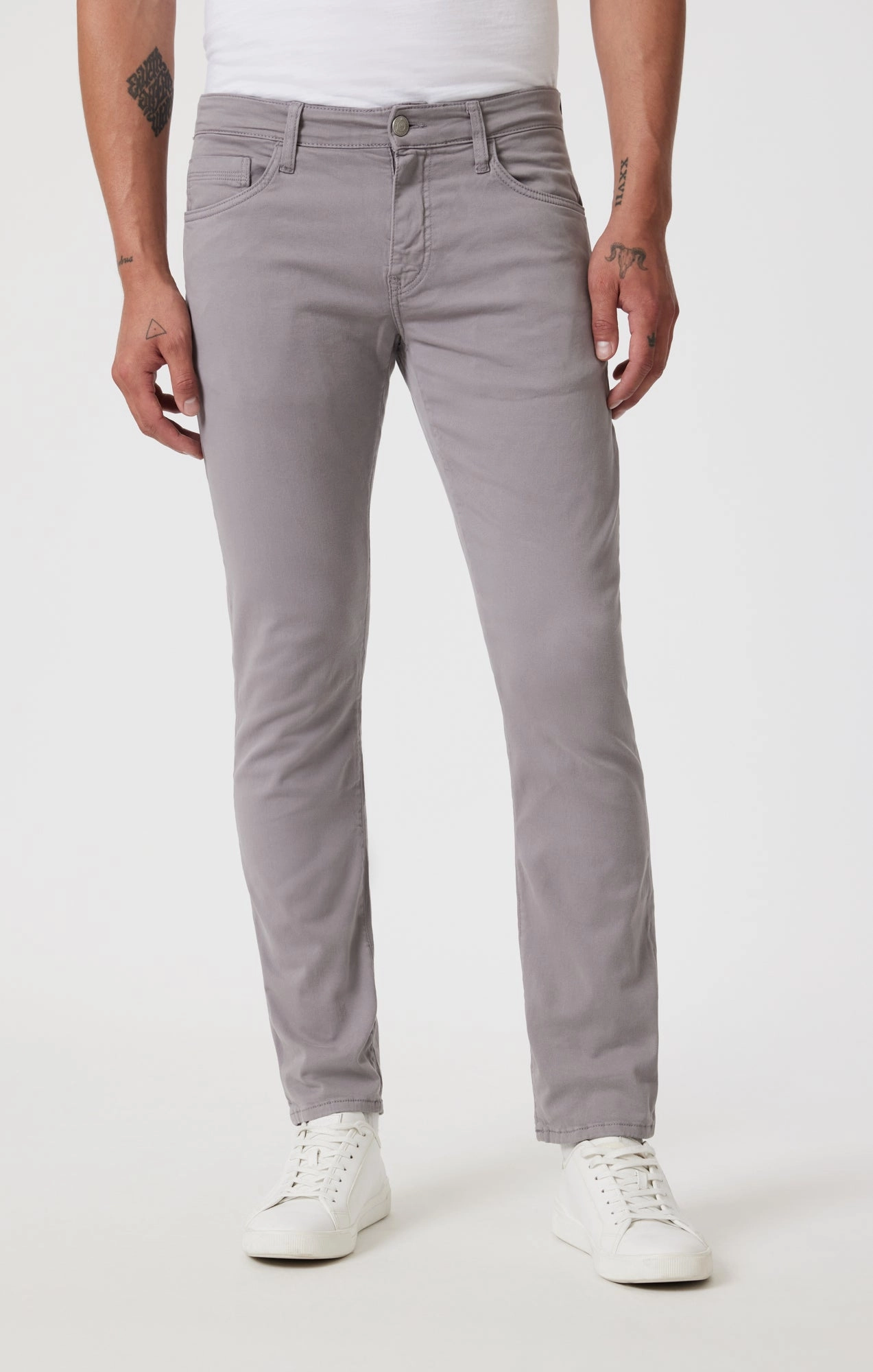 Versatile Layering JAKE SLIM LEG IN GRAPHITE TWILL