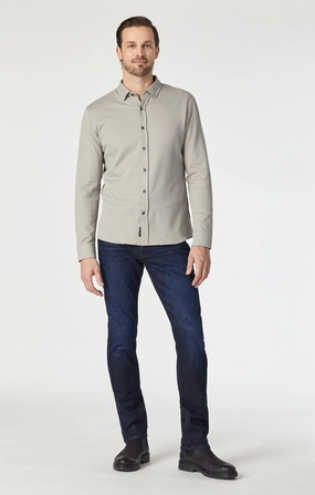 Shopping Day Vibrant Office Wear JAKE SLIM LEG IN MIDNIGHT SKY FEATHER BLUE