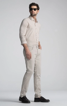 JAKE SLIM LEG IN PEBBLE CITY Breathable mesh lining