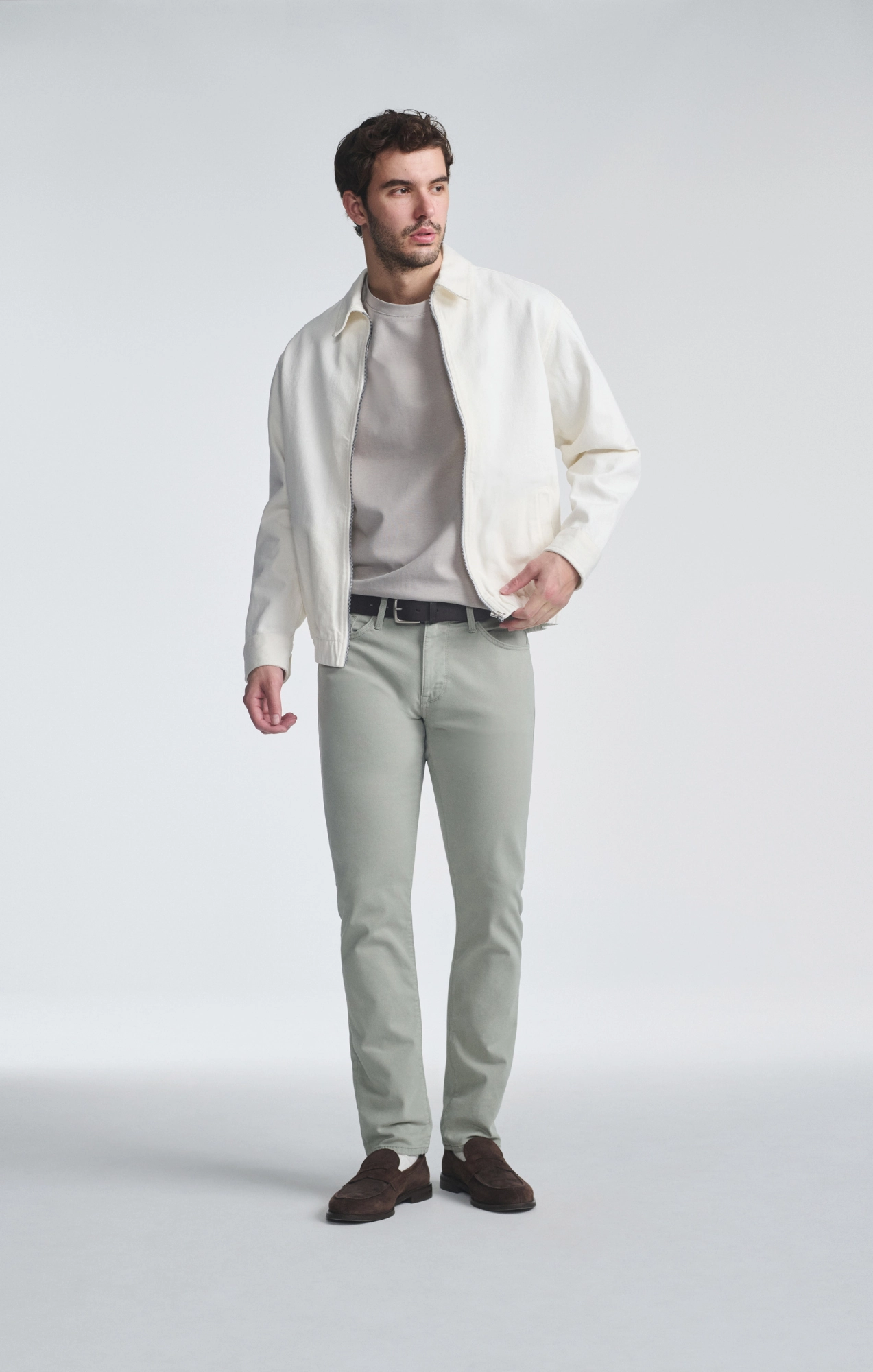 JAKE SLIM LEG IN PISTACHIO ATHLETIC Cozy Comfort