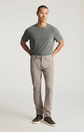 JAKE SLIM LEG IN PORCELAIN LUXE TWILL Boho chic Minimal Stretch Fit