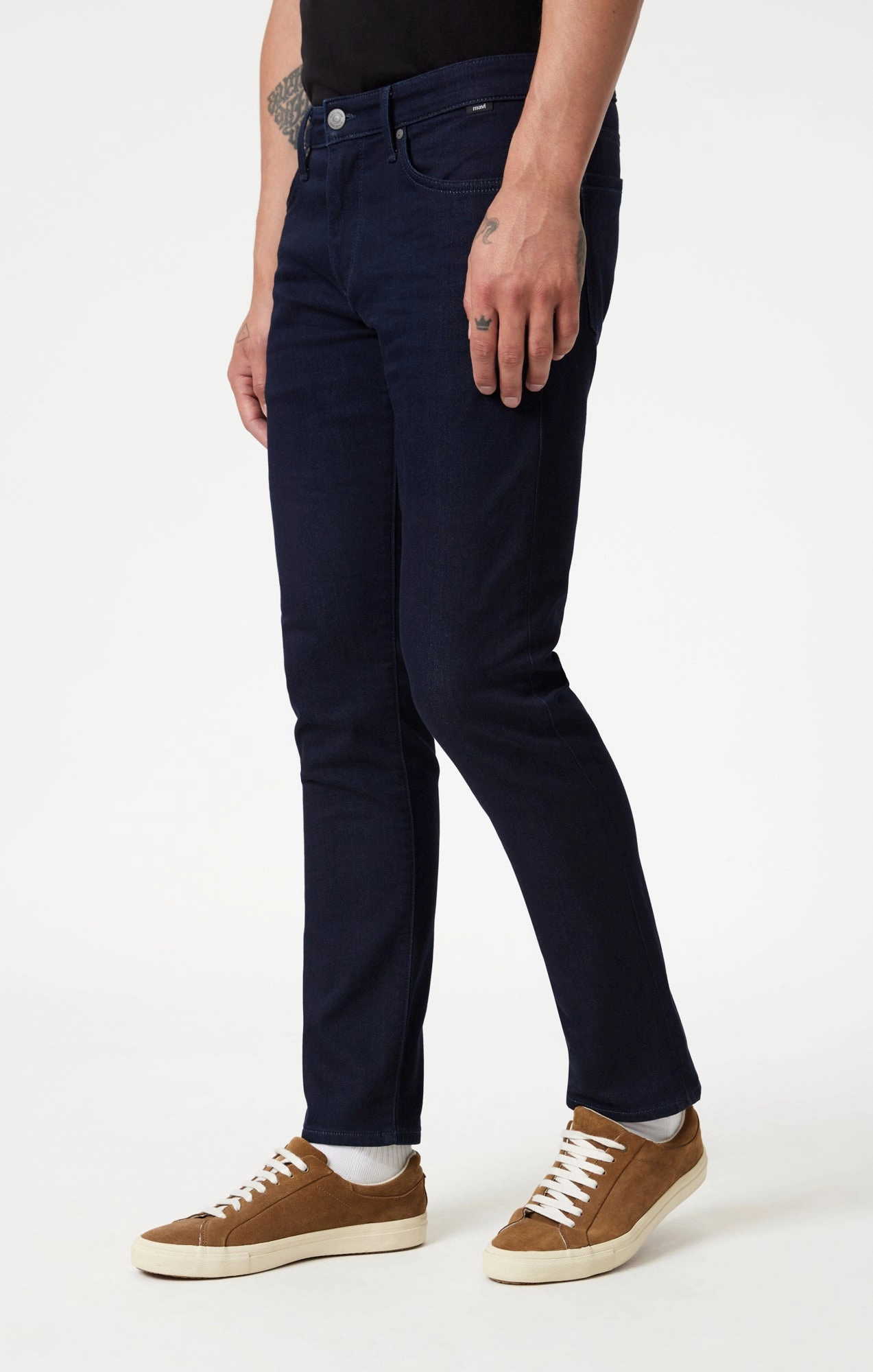 JAKE SLIM LEG IN RINSE BRUSHED ATHLETIC Versatile Tailoring