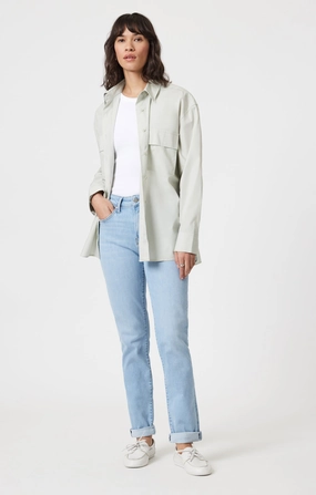 KATHLEEN SLIM BOYFRIEND IN LIGHT BLUE FLEX BLUE comfortable option