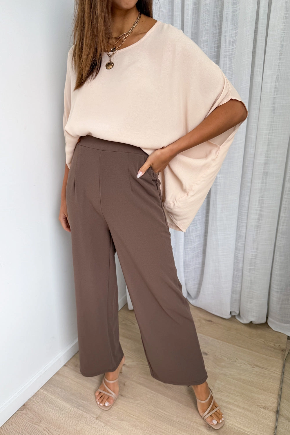 work mode Kristen Pants - Mocha