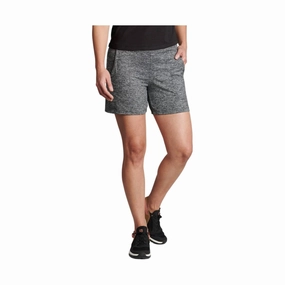 Kuhl Women's Bliss Short 5 Inch - Dark Heather silk blend