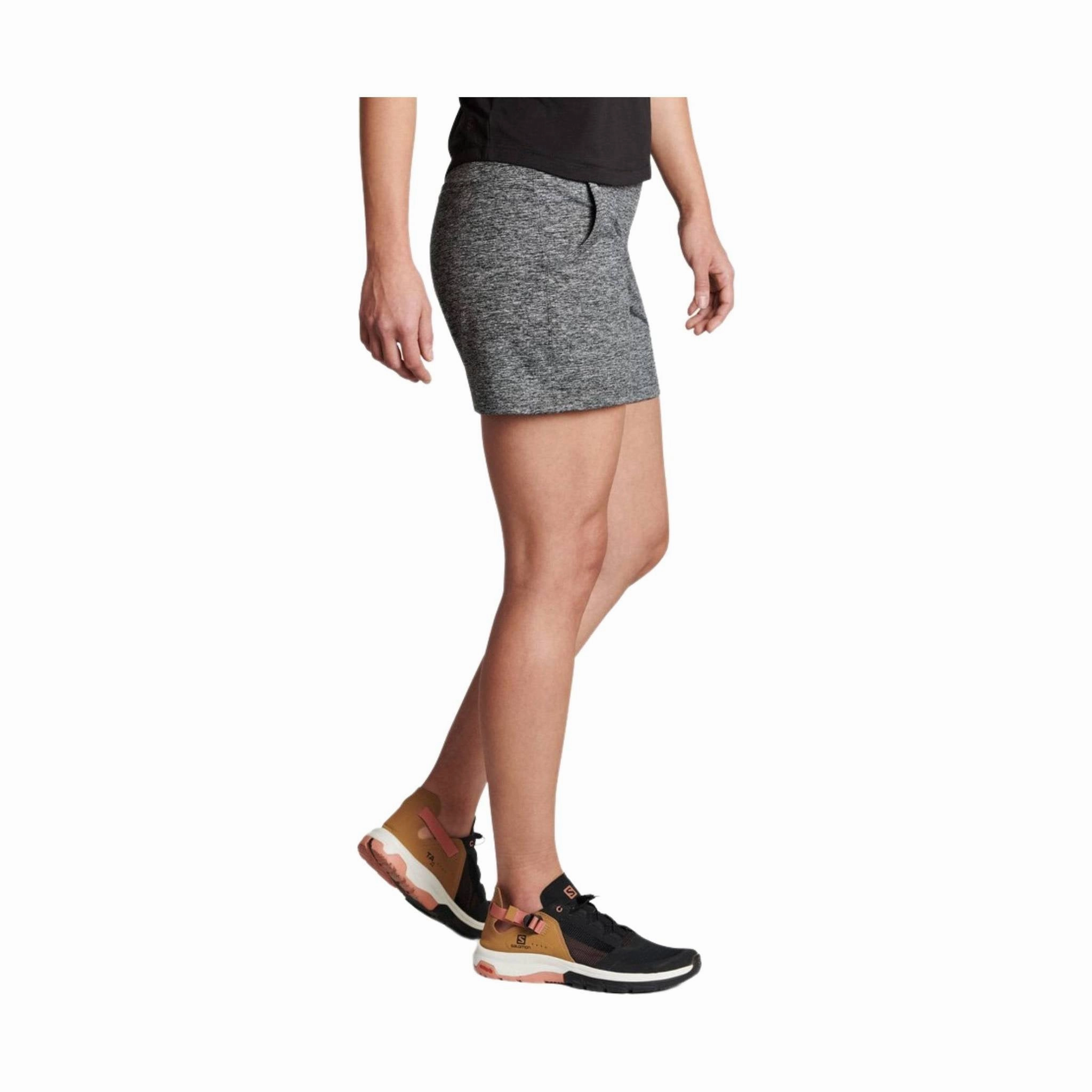 Functional Clothing Adaptive Fit Kuhl Women's Bliss Short 5 Inch - Dark Heather