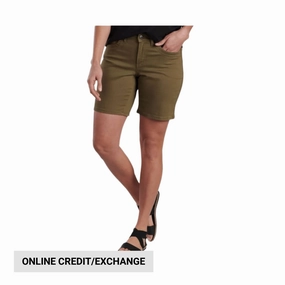 Kuhl Women's Kontour Short 8 - Olive Silk Touch