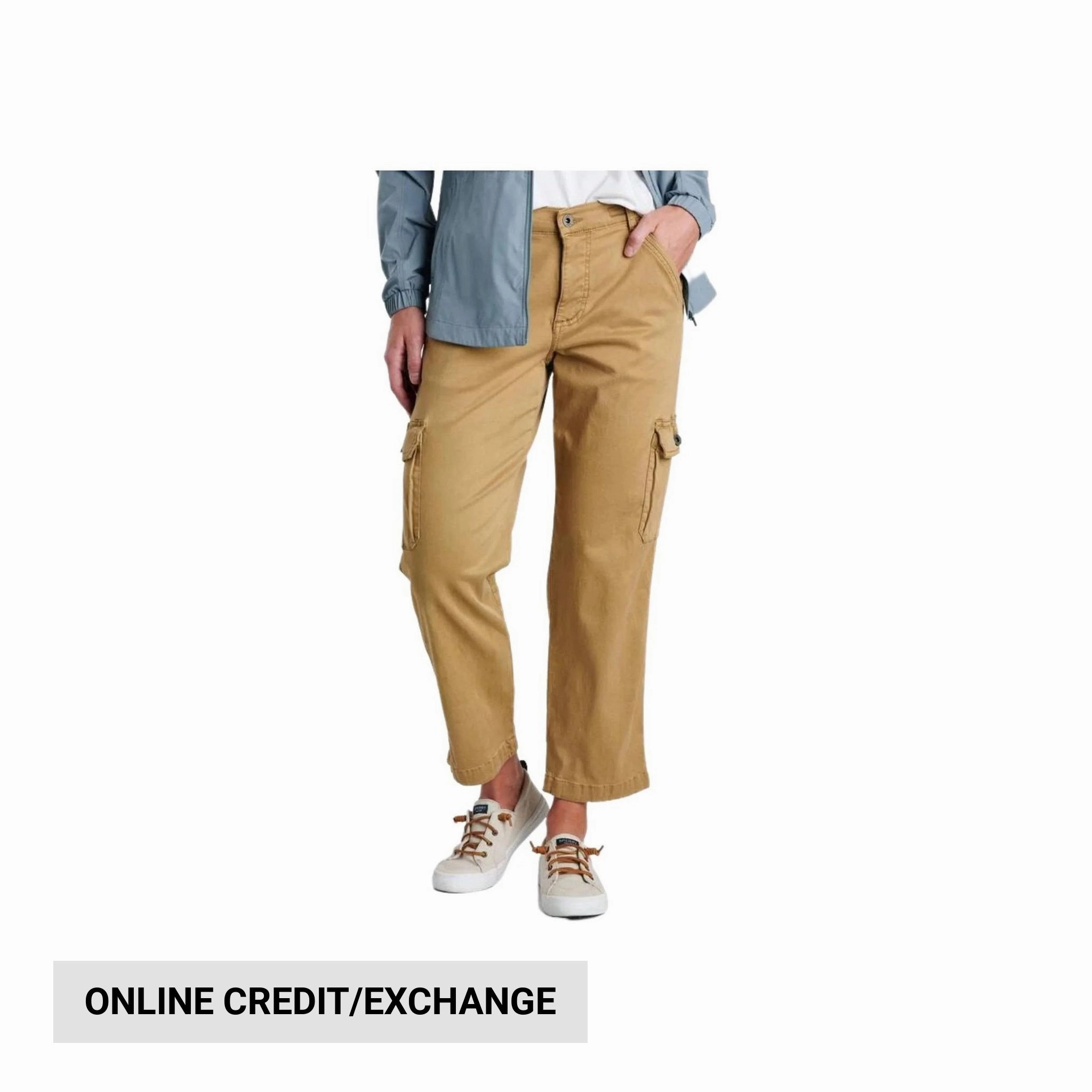 Kuhl Women's Kultivatr Kargo Crop - Honey Flexible Cut