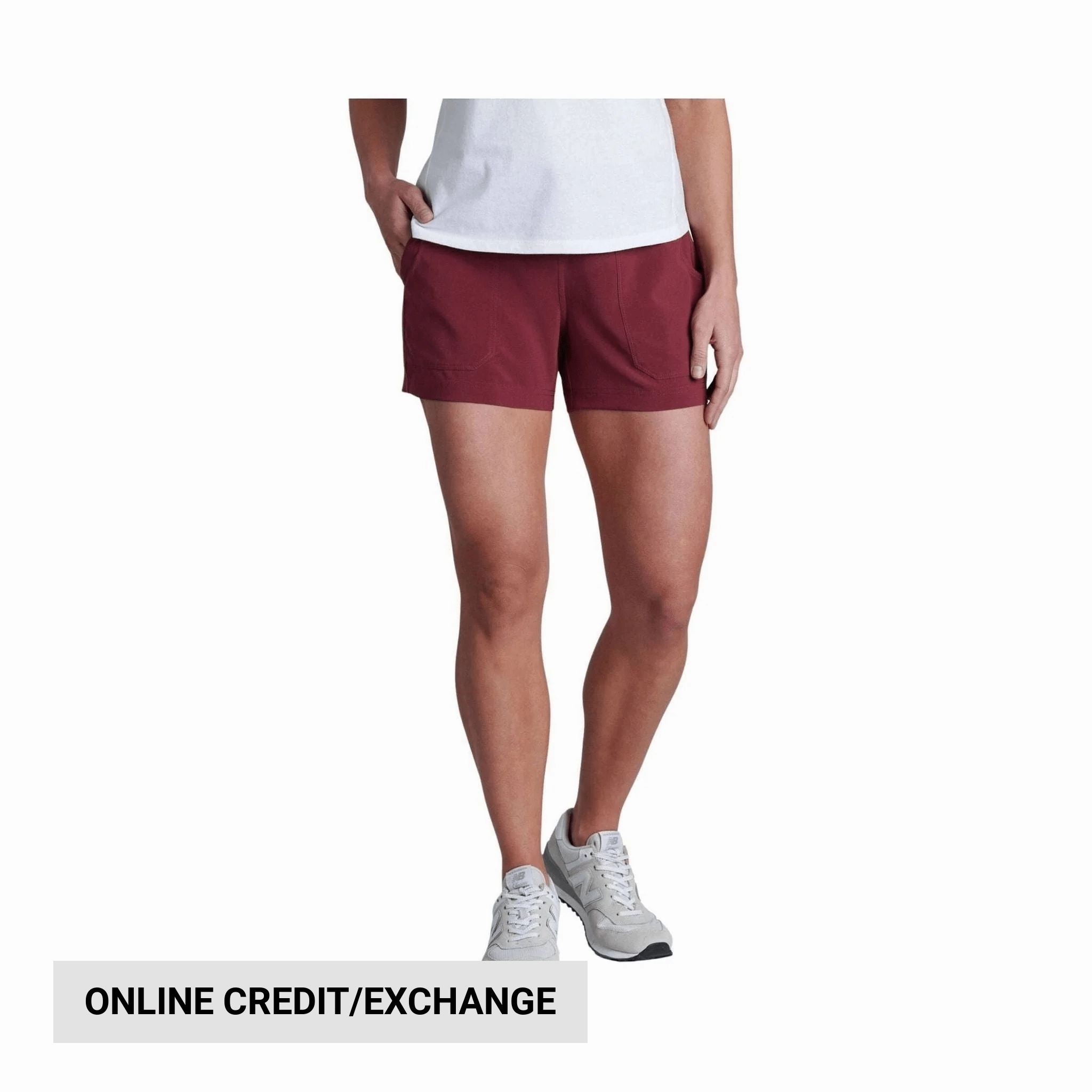 Kuhl Women's Vantage Short 4 Inch - Barberry Cycling shorts