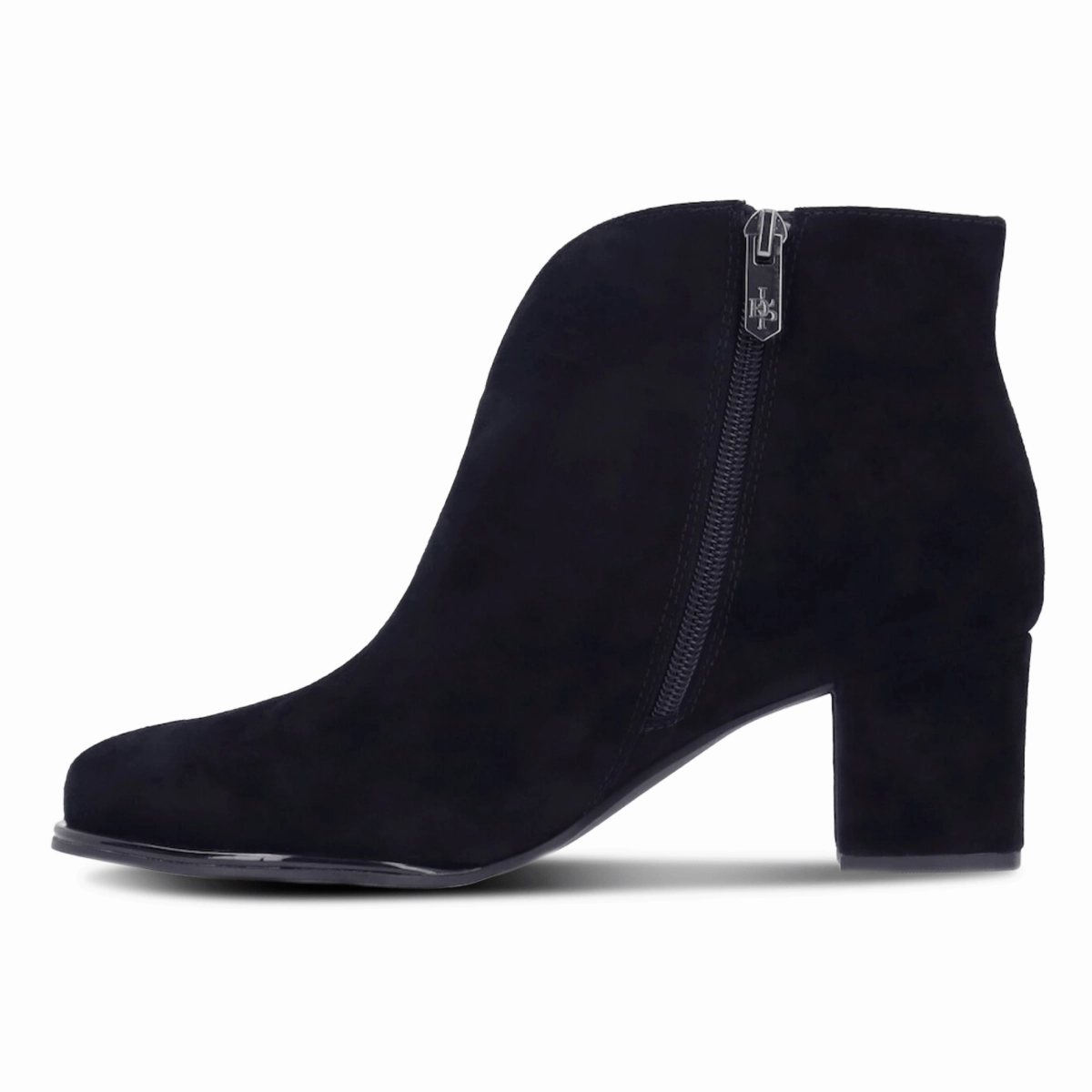 L'Amour Des Pieds Women's Phinn Black Kidsuede Protective Finish Trail Runner waterproof construction