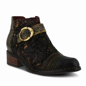 High-End Craftsmanship Hunting Trip L'artiste by Spring Step Women's Georgiana Black Multi