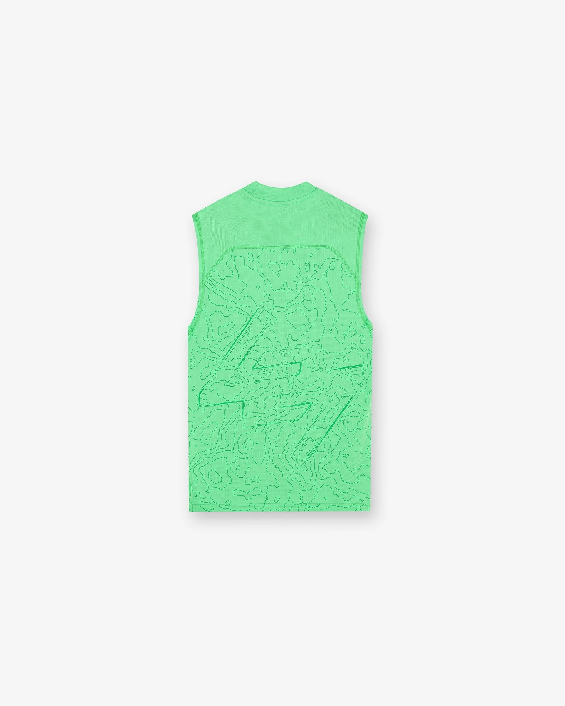 Stretch Wear 247 Contour Run Tank - Speed Green