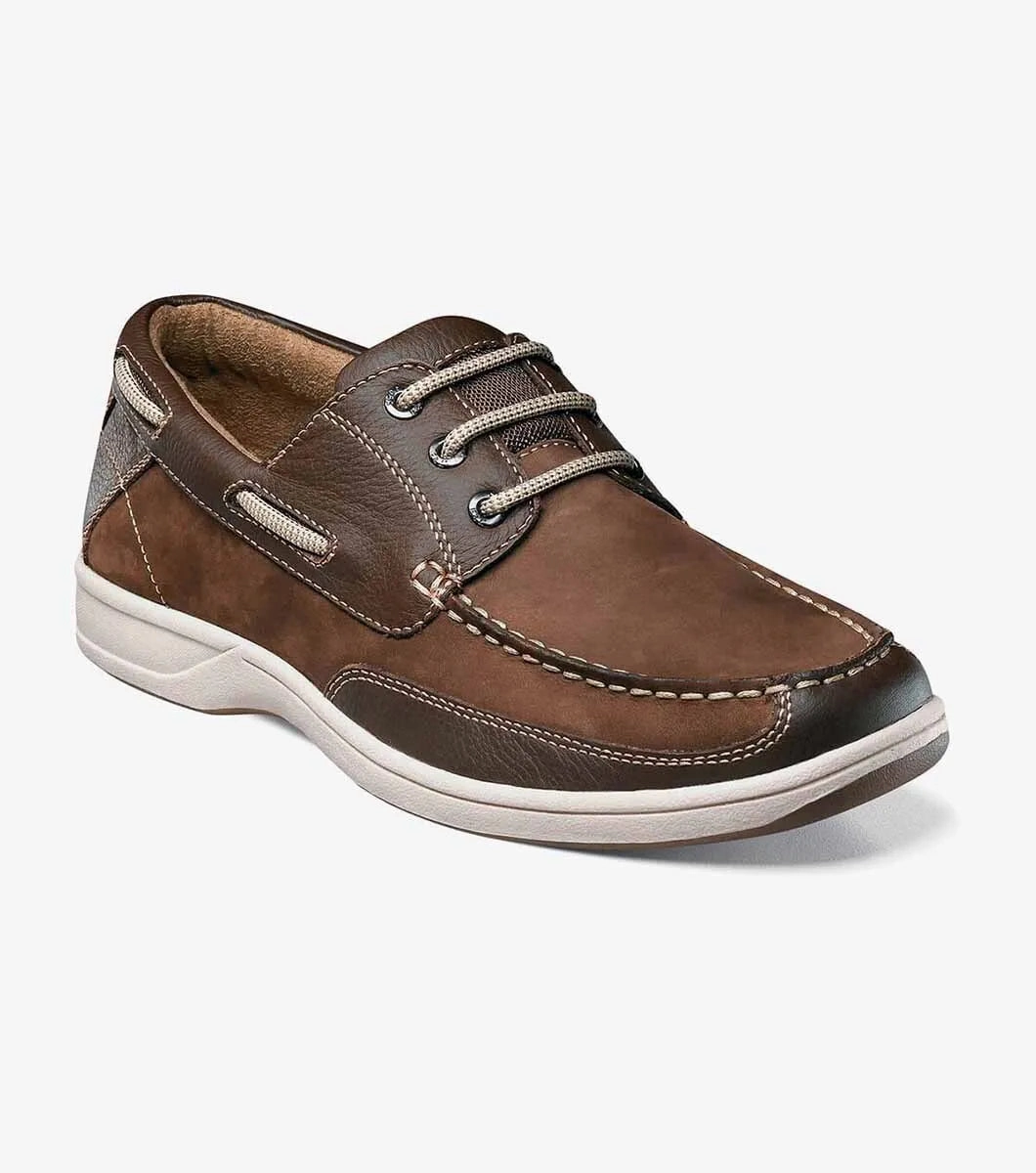 Lakeside Moc Toe Oxford Smooth Texture Daily Explorer
