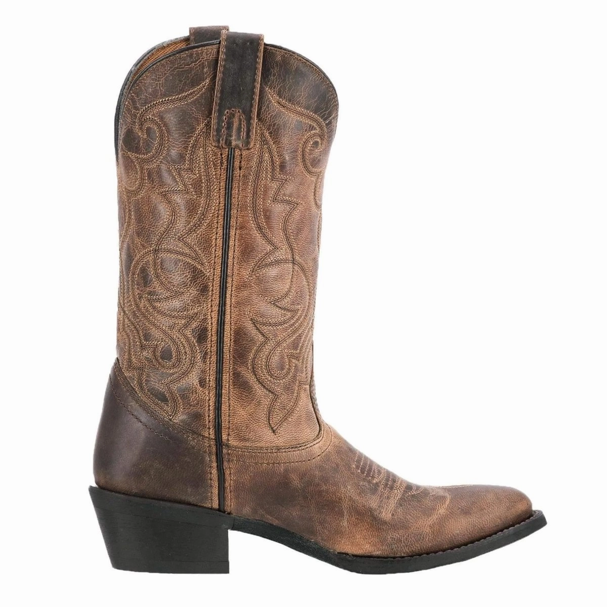 Laredo Women's Maddie All Tan Distressed Durable Shell Comfort Seeker