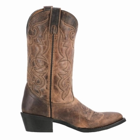Laredo Women's Maddie All Tan Distressed Durable Shell Comfort Seeker