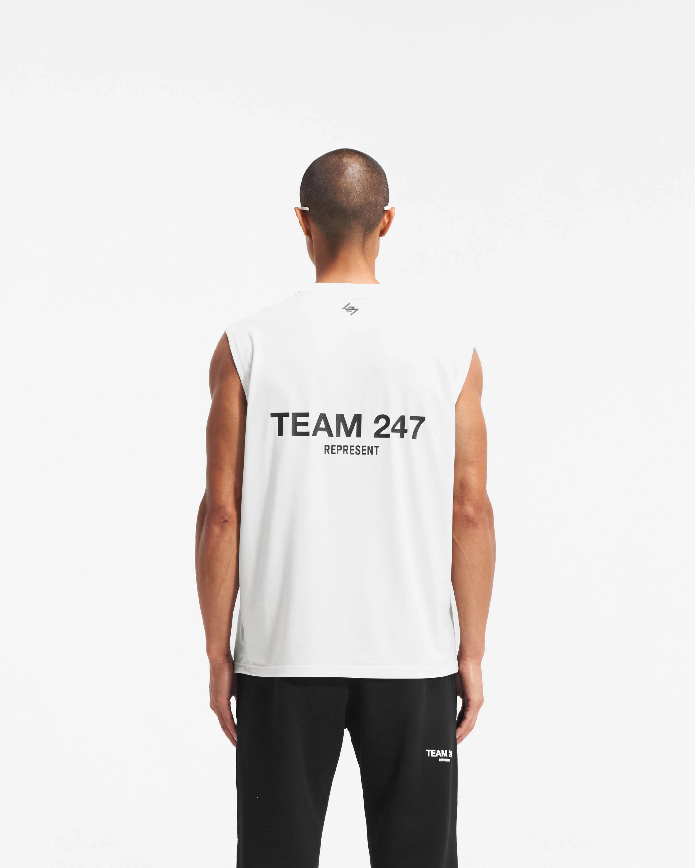 HighThreadCount Team 247 Oversized Tank - Flat White