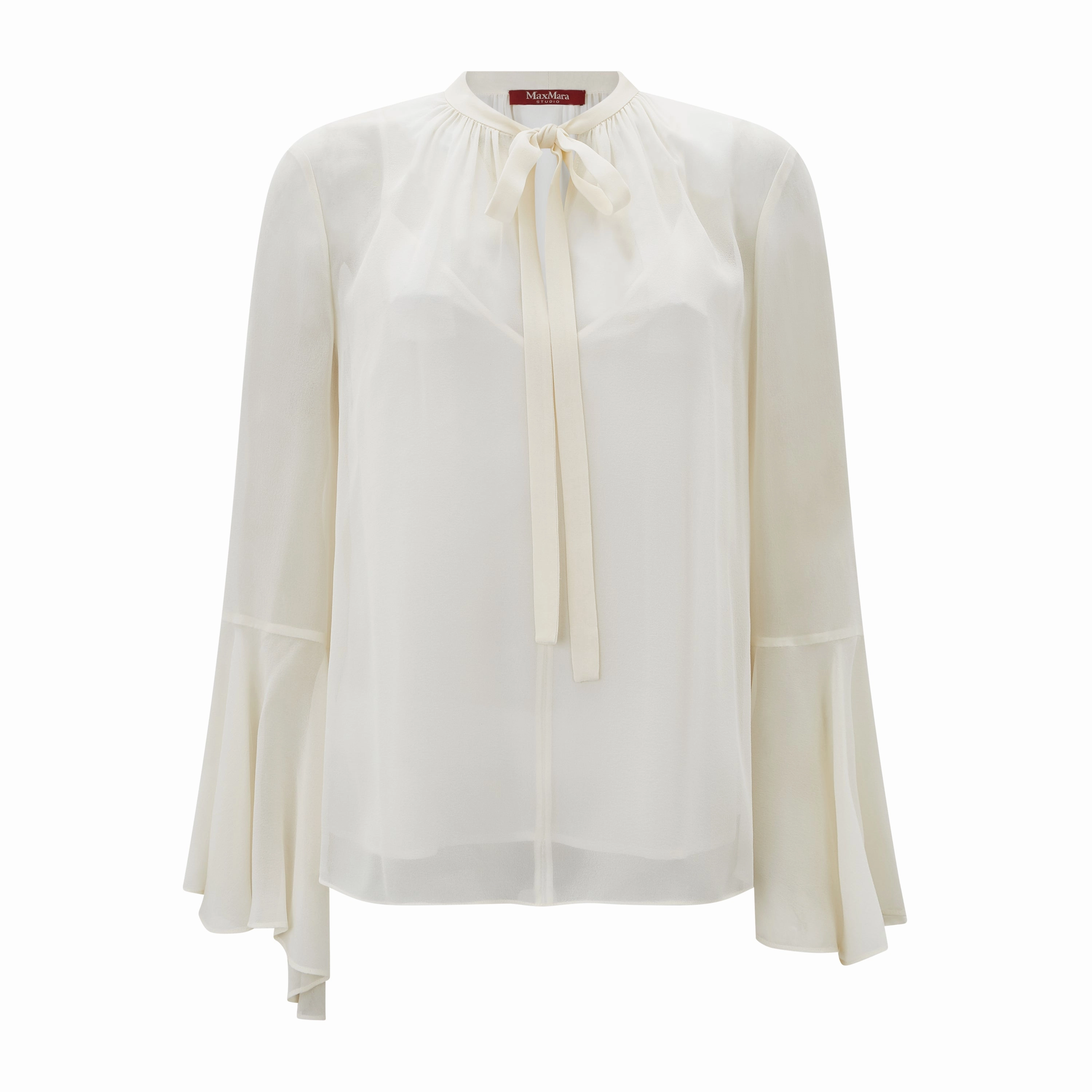 Stay Cool Technology Cuba Cravatte Georgette Silk Blouse