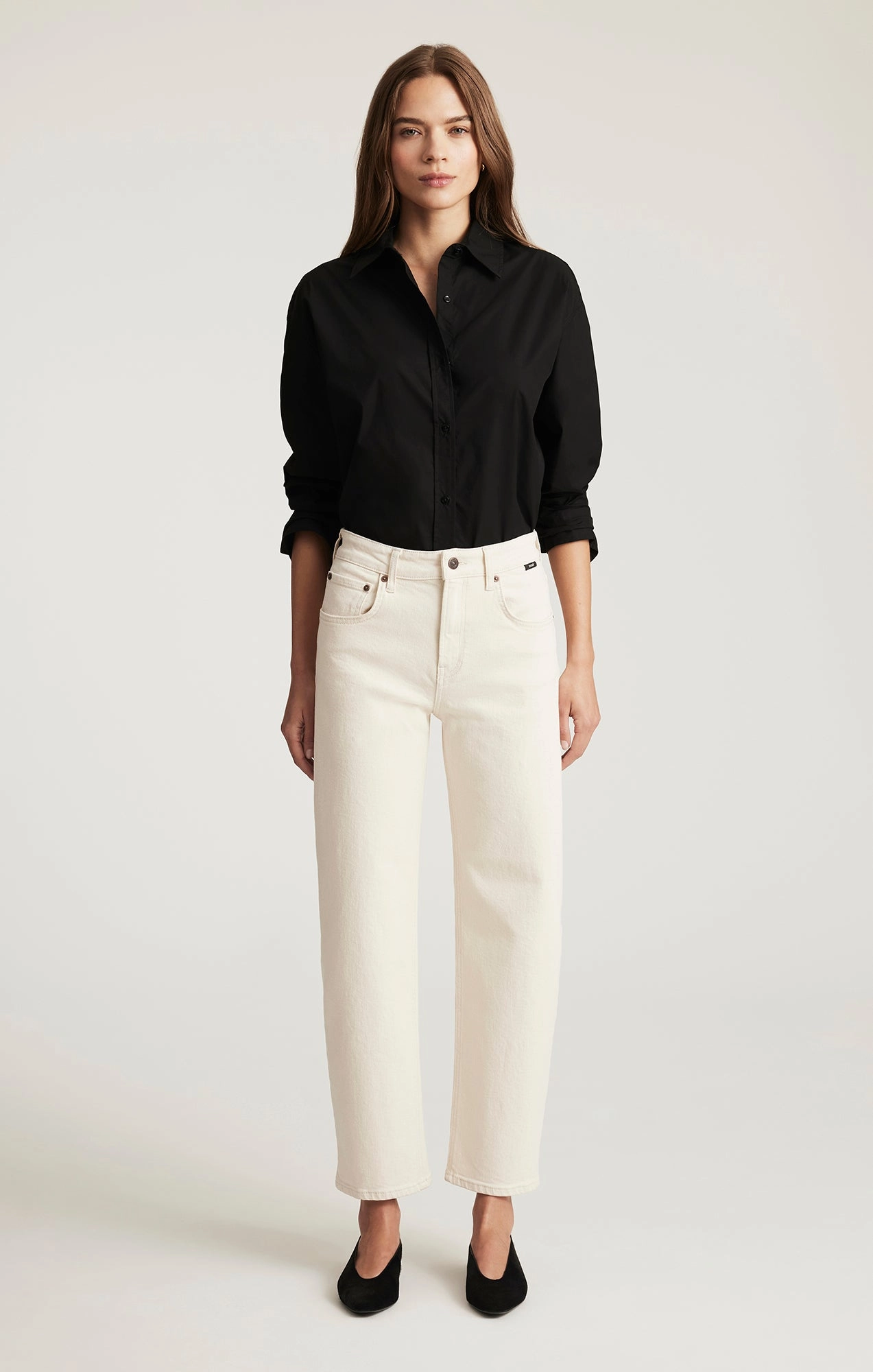 NICA BARREL IN BEIGE CLASSIC BLUE Trend Setter Chill Outfit Student Outfit