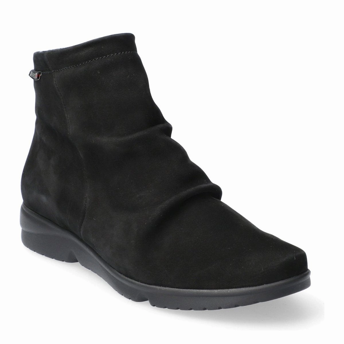 Adjustable Gusset Design Archaeologist Mephisto Women's Rezia Black Suede