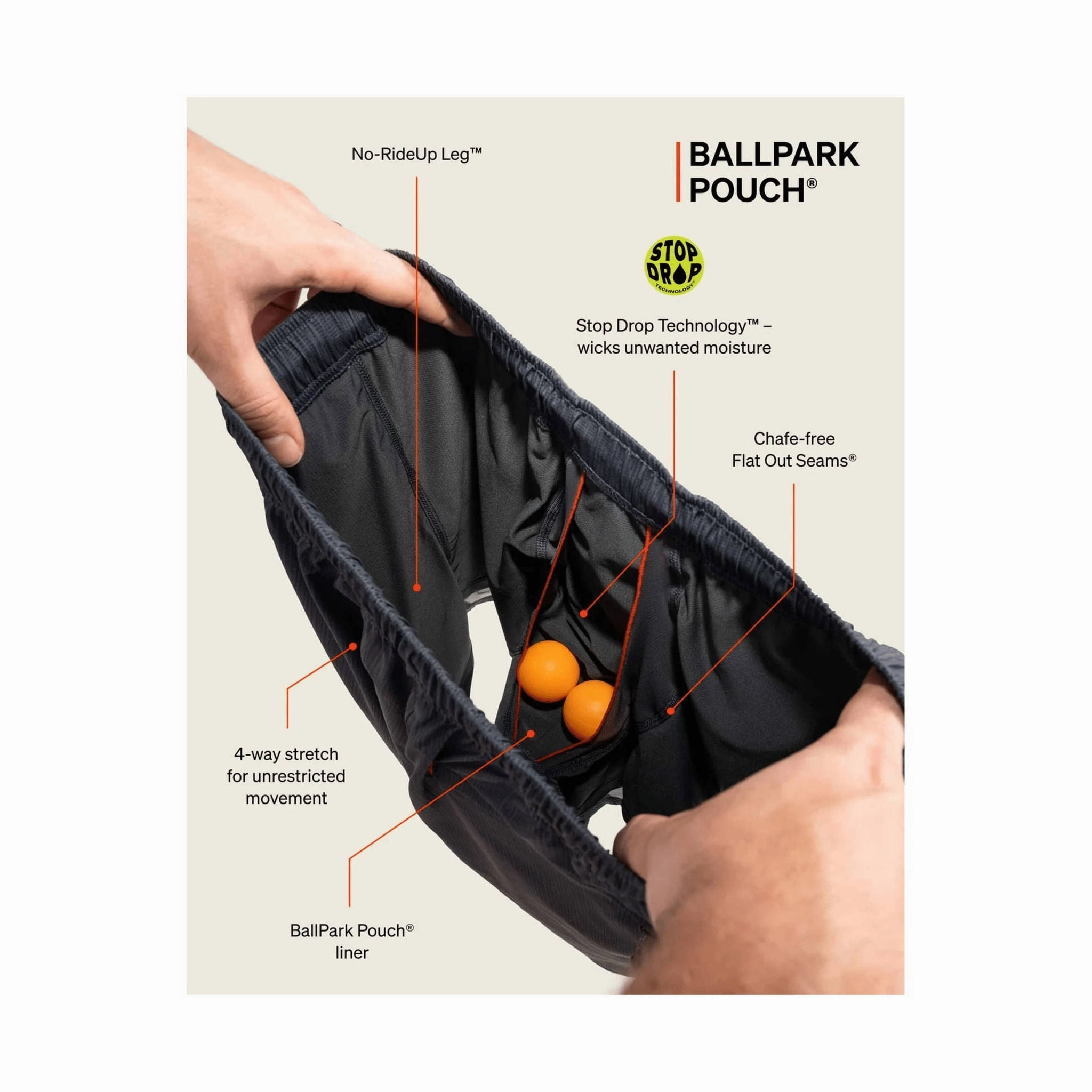 Laser Cut Edges Sport Fit Design SAXX Men's Multi Sport 2N1 7 Inch Shorts - Tranquil Camo Black