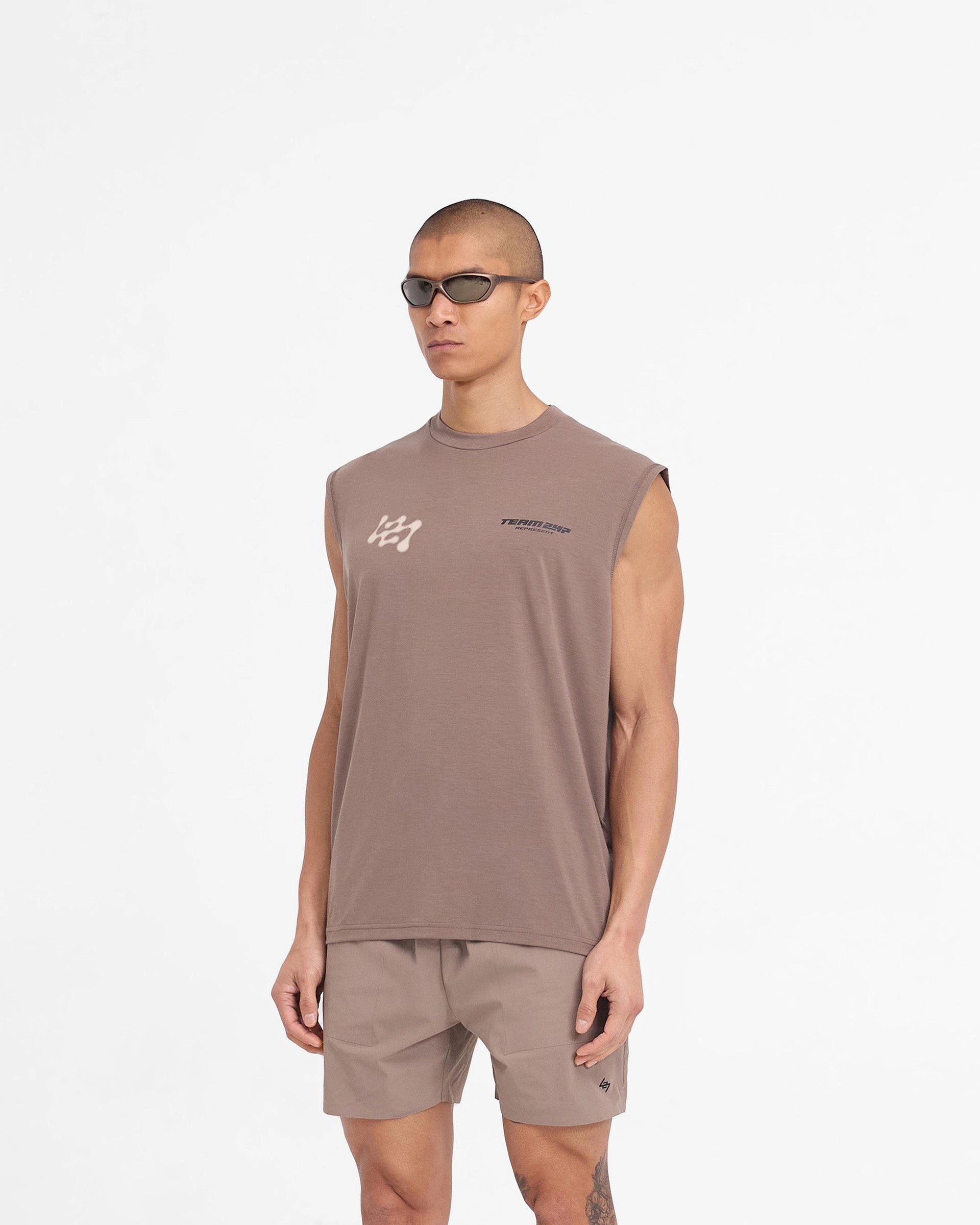 247 Future Terrains Oversized Tank - Umber Everyday Casual Low Environmental Impact