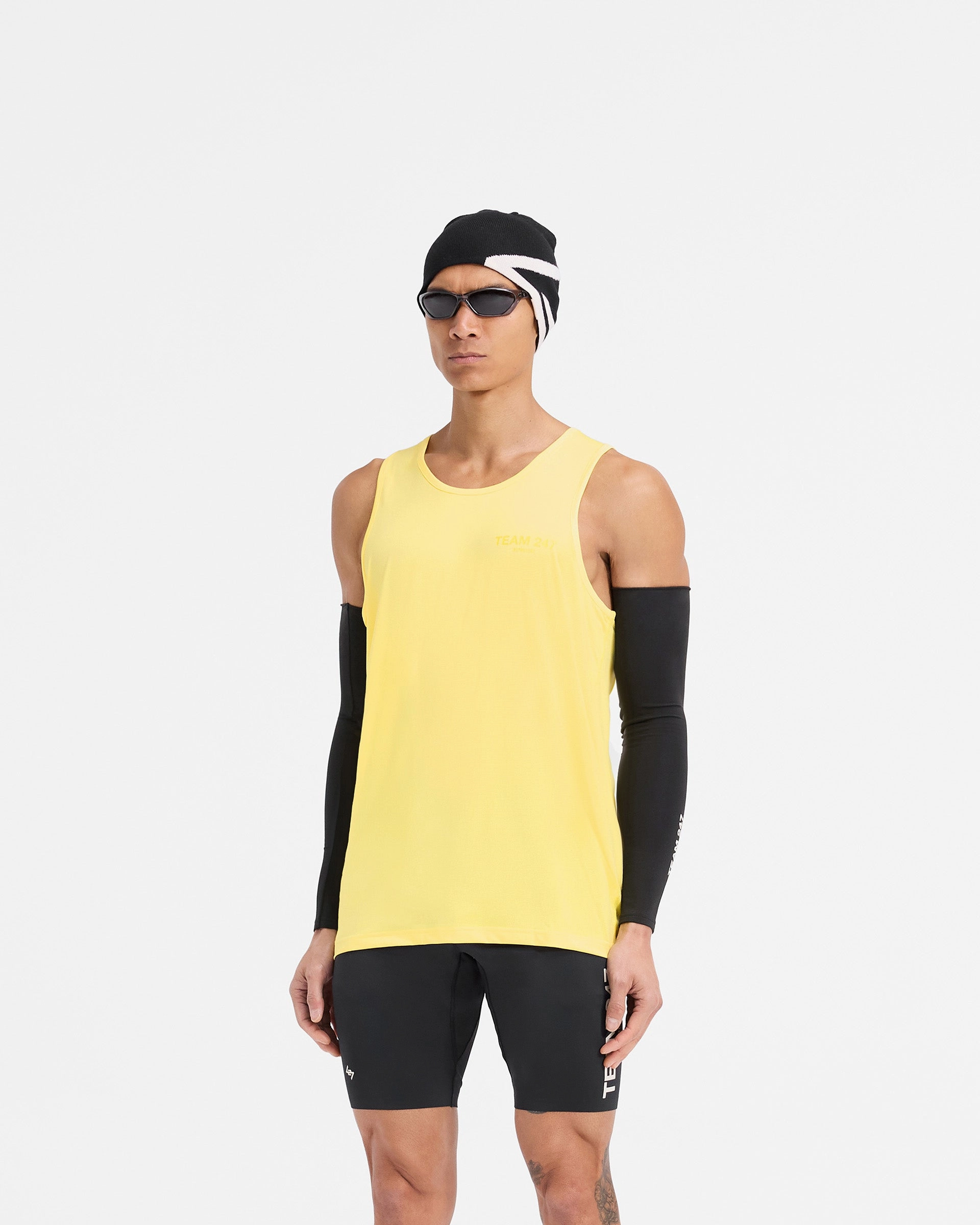 Team 247 Run Vest - Lemon Comfy Wear Fit Weekend Fashion