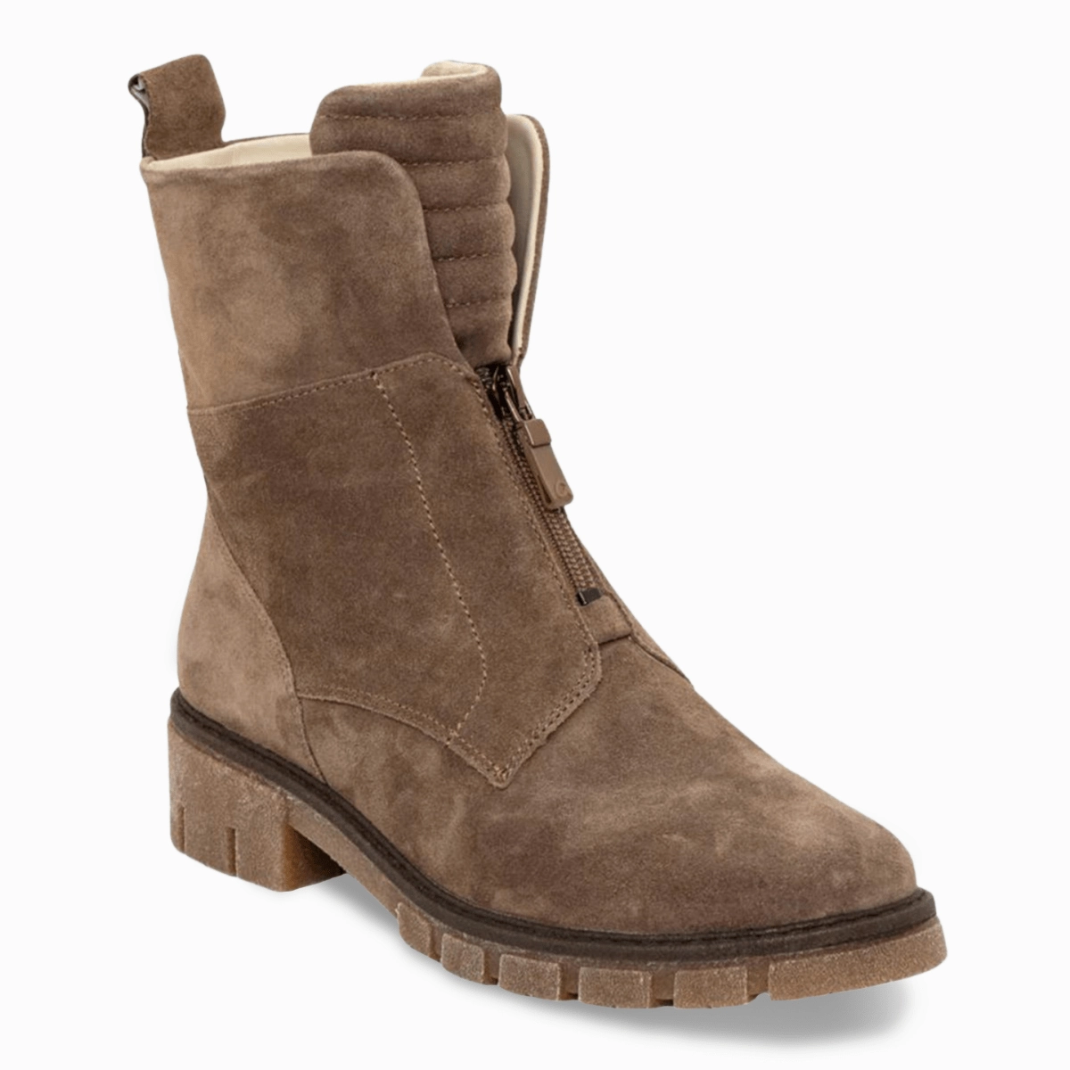 Ara Women's Deon Sesame Suede Leather Breathable Mountain Climber