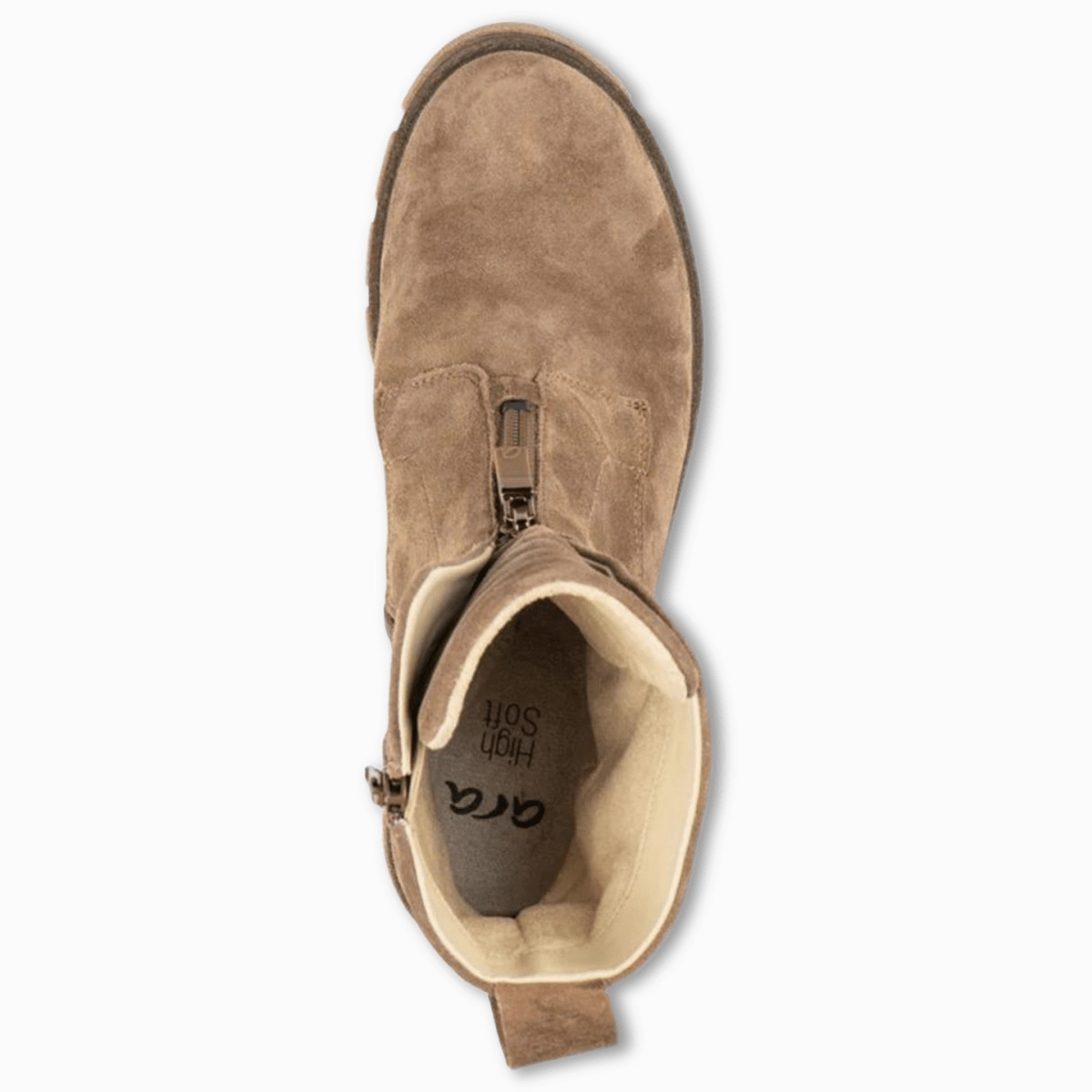 Ara Women's Deon Sesame Suede Leather Supportive Build