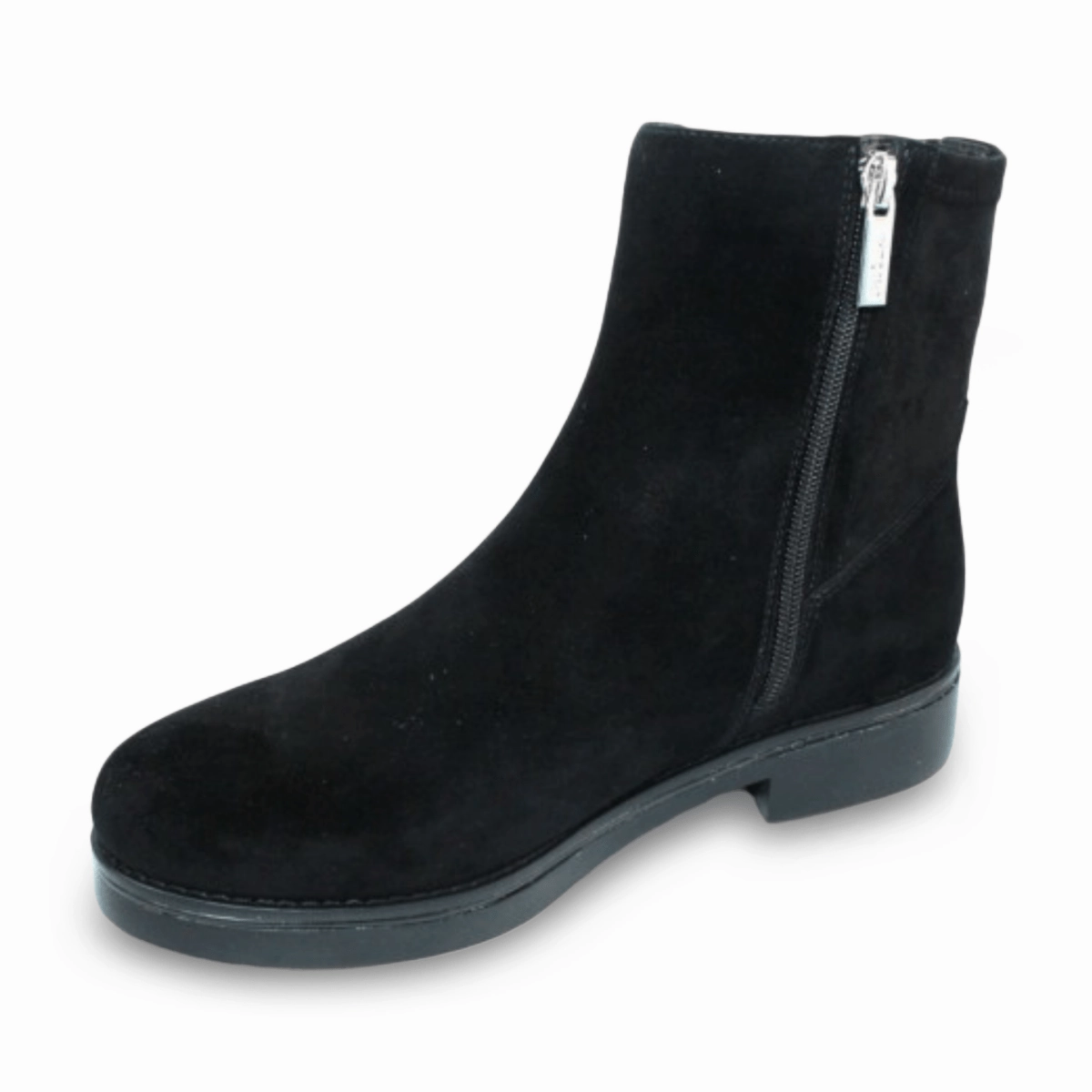 Outdoor Purpose Comfortable interior Valdini Women's Perle Black Suede Waterproof