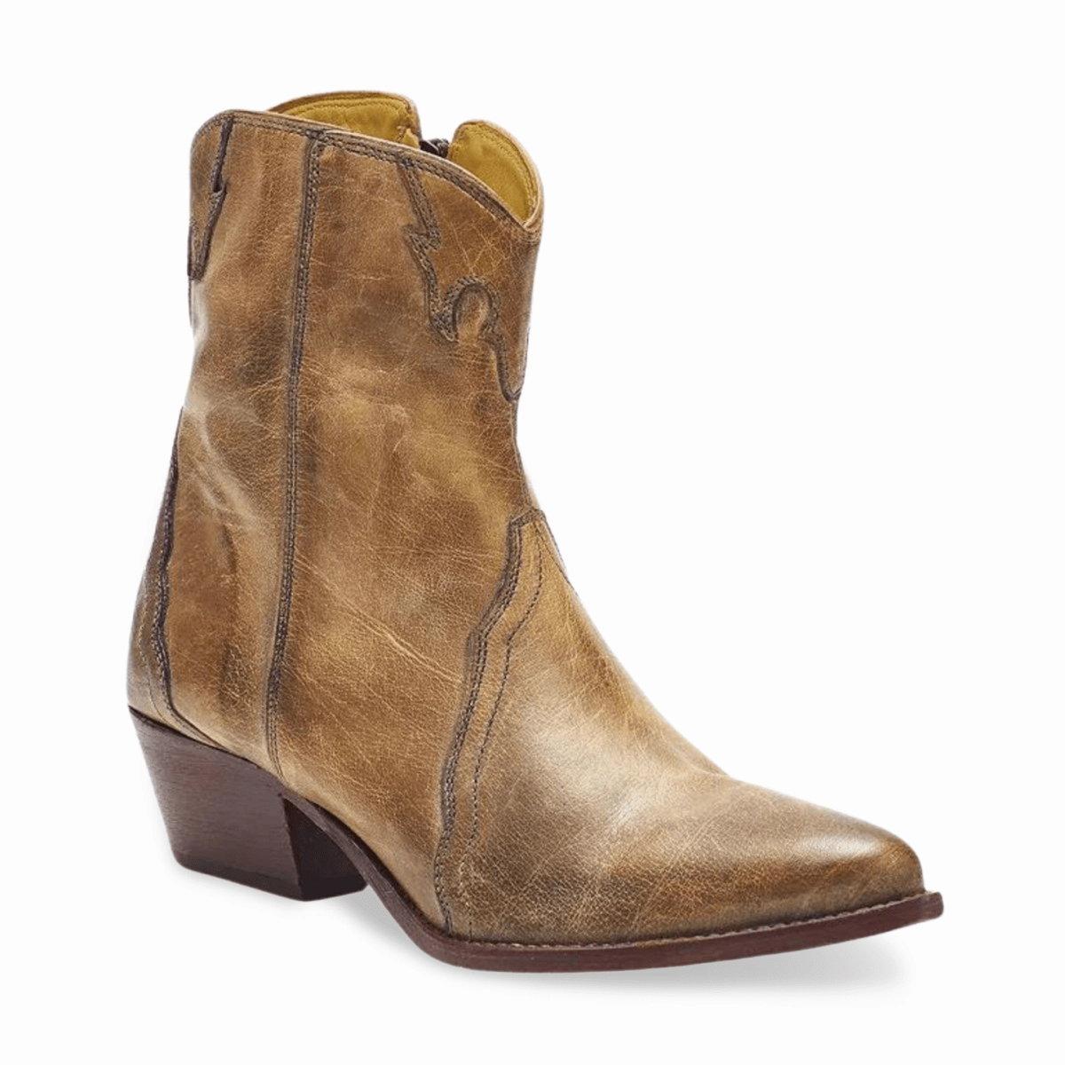 Free People Women's New Frontier Western Distressed Tan Thermoregulating Insole