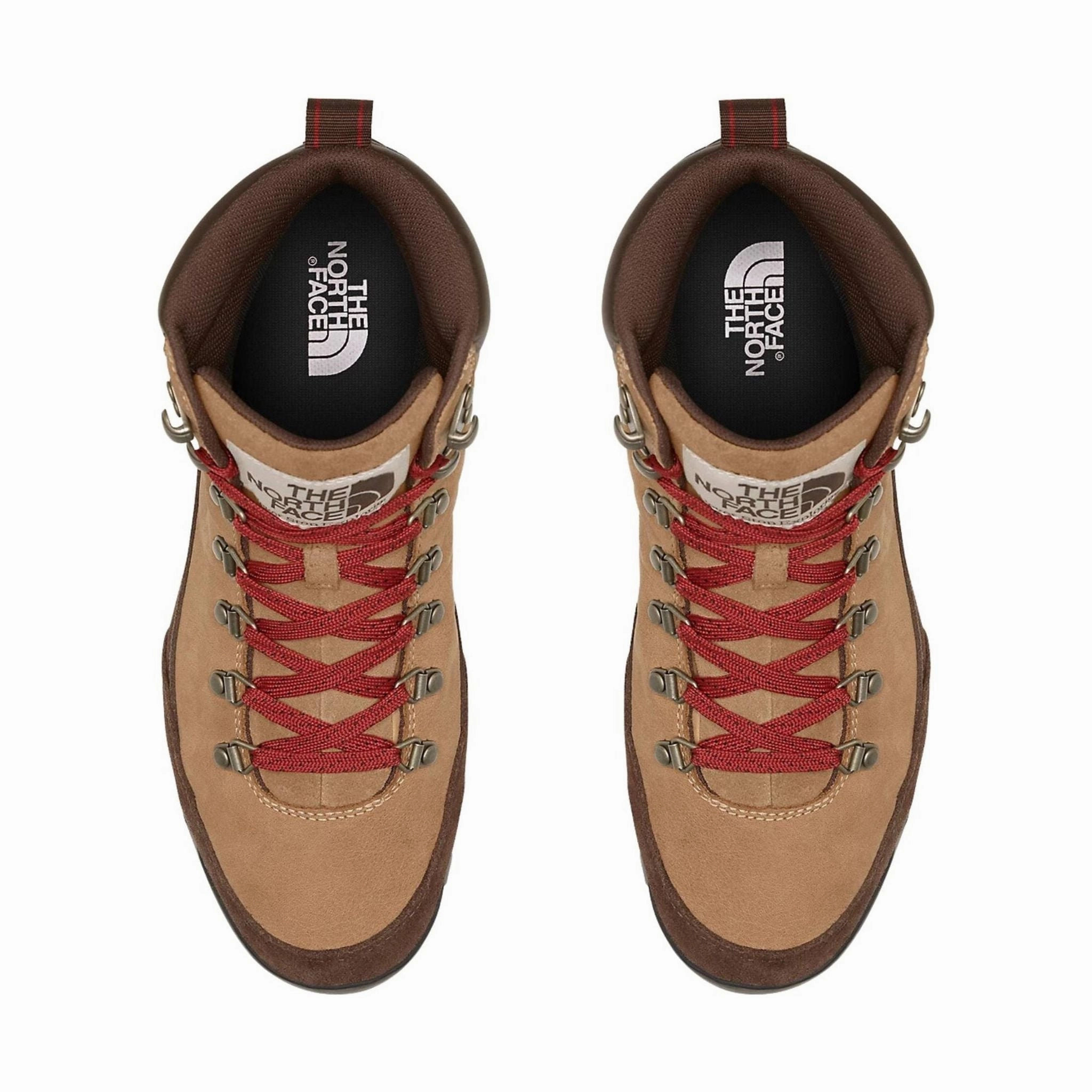 Casual Elegance The North Face Men's Back To Berkeley IV Leather Waterproof Boots - Almond Butter/Demitasse Brown