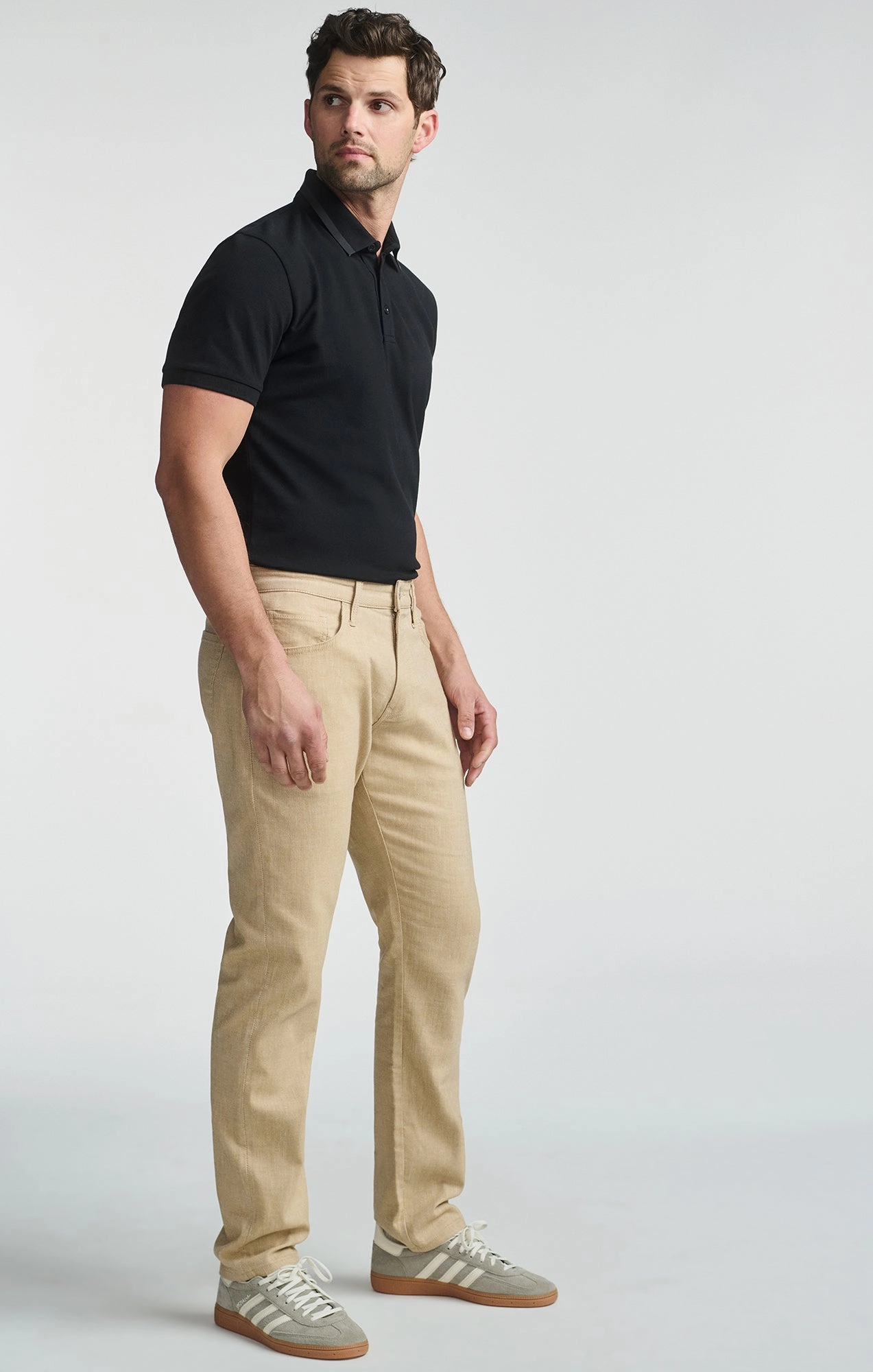 MARCUS SLIM STRAIGHT LEG IN BEIGE LINEN Slim wear