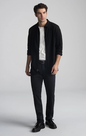 Ripped design MARCUS SLIM STRAIGHT LEG IN DARK MIDNIGHT CITY