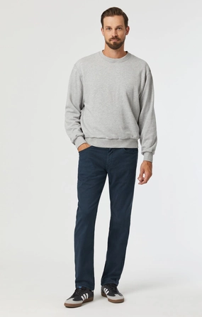 Simple Comfort MARCUS SLIM STRAIGHT LEG IN DARK NAVY LUXE TWILL