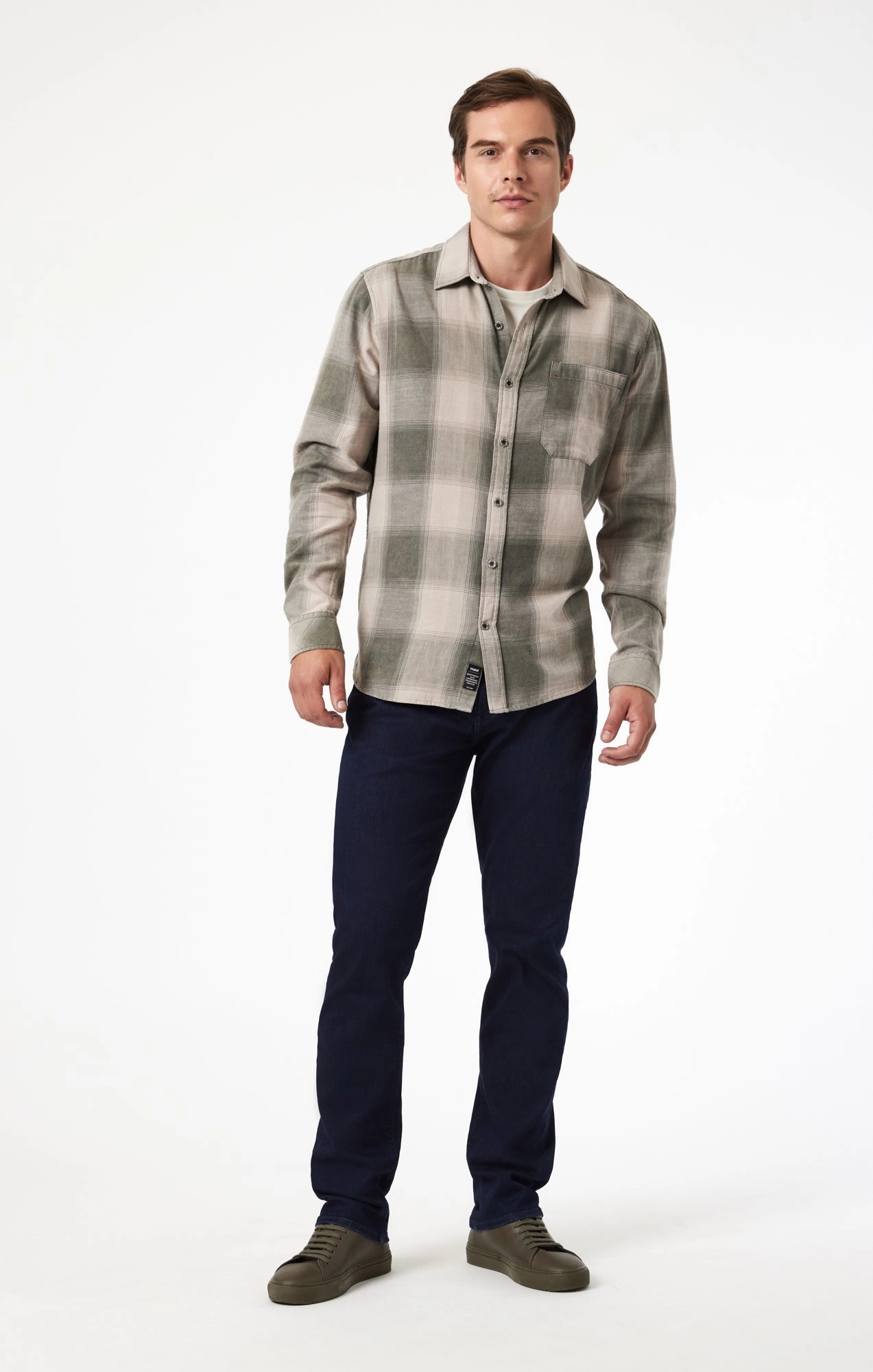 Anytime Look MARCUS SLIM STRAIGHT LEG IN RINSE SUPERMOVE