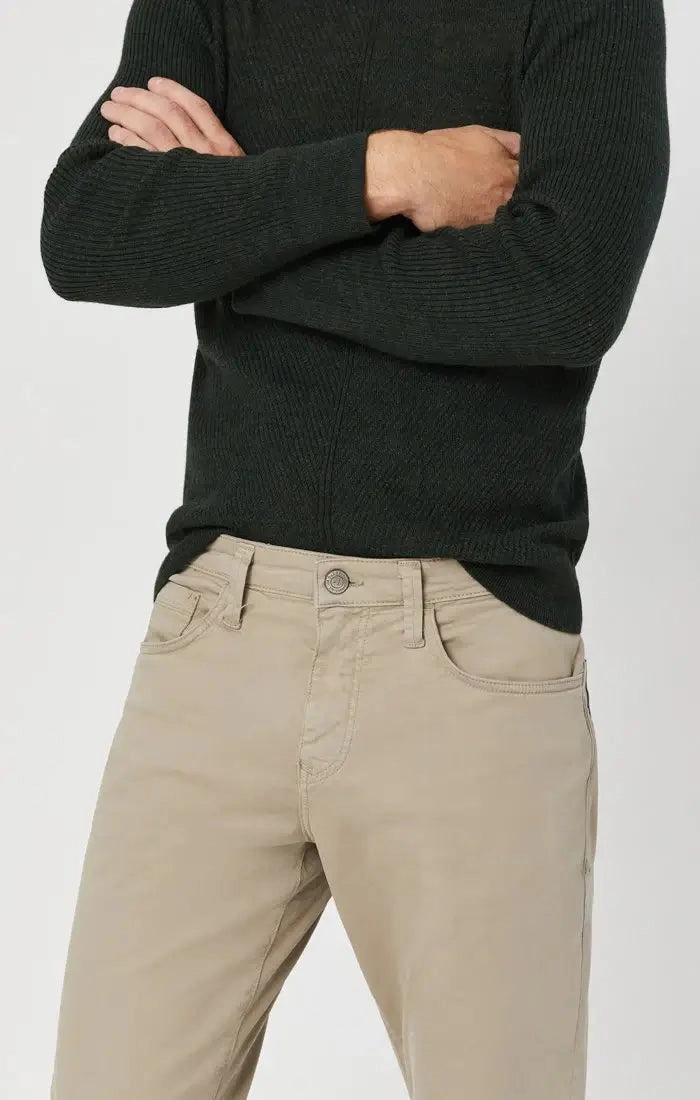 MATT RELAXED STRAIGHT LEG IN BEIGE TWILL Chilly Day Wear Slim Waist
