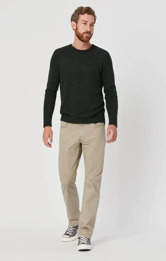 Relaxed Fit Tailored Wear MATT RELAXED STRAIGHT LEG IN BEIGE TWILL