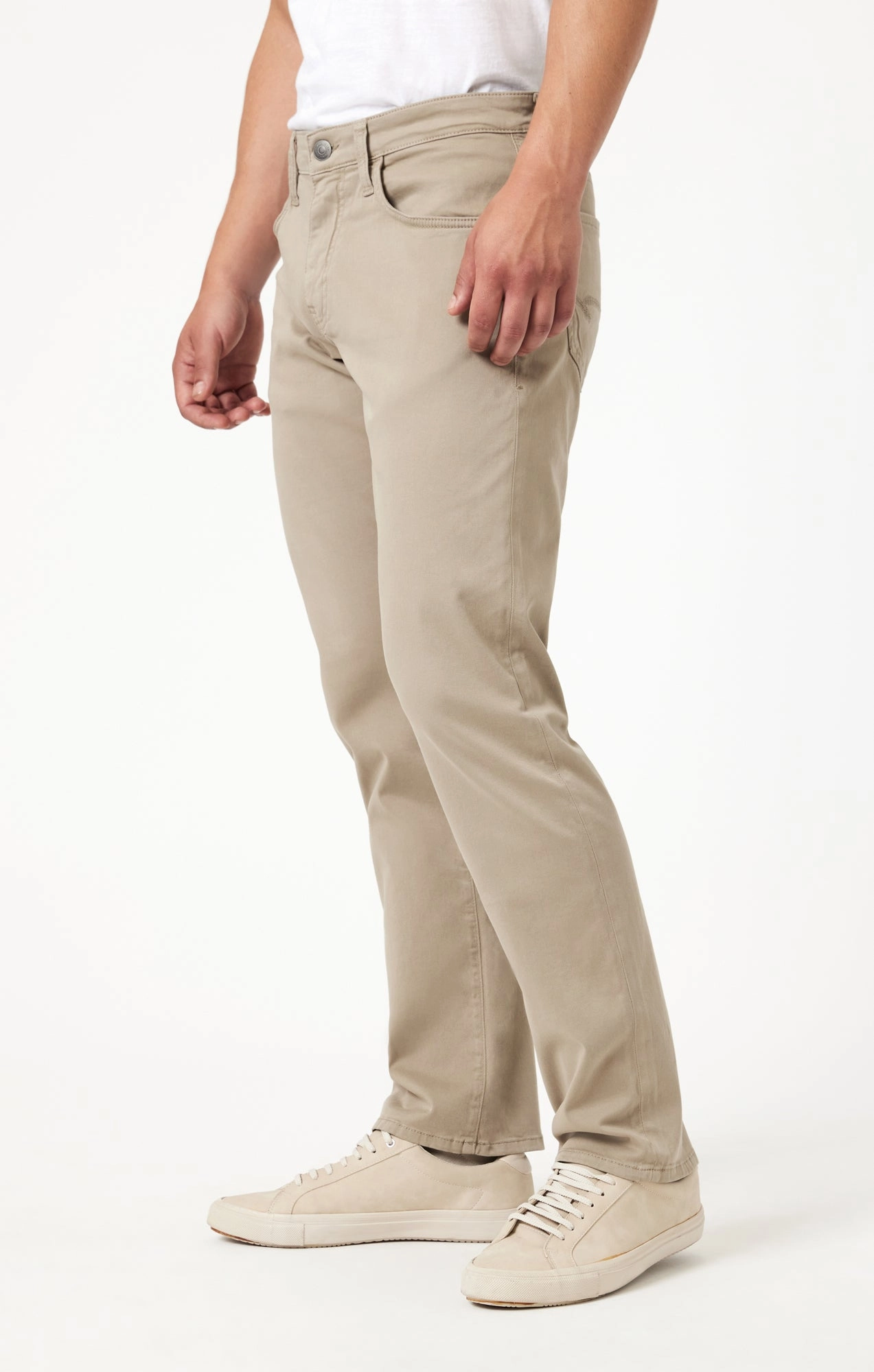 MATT RELAXED STRAIGHT LEG IN SAND CASUAL TWILL Loose cut