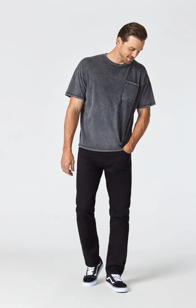 MATT RELAXED STRAIGHT LEG JEANS IN DOUBLE BLACK SUPERMOVE Earthy Music Event