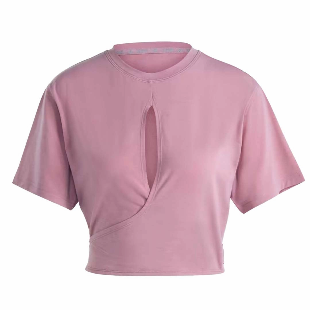 adidas - Women's Yoga Studio T-Shirt (IL3964) Transitional Weather Piece