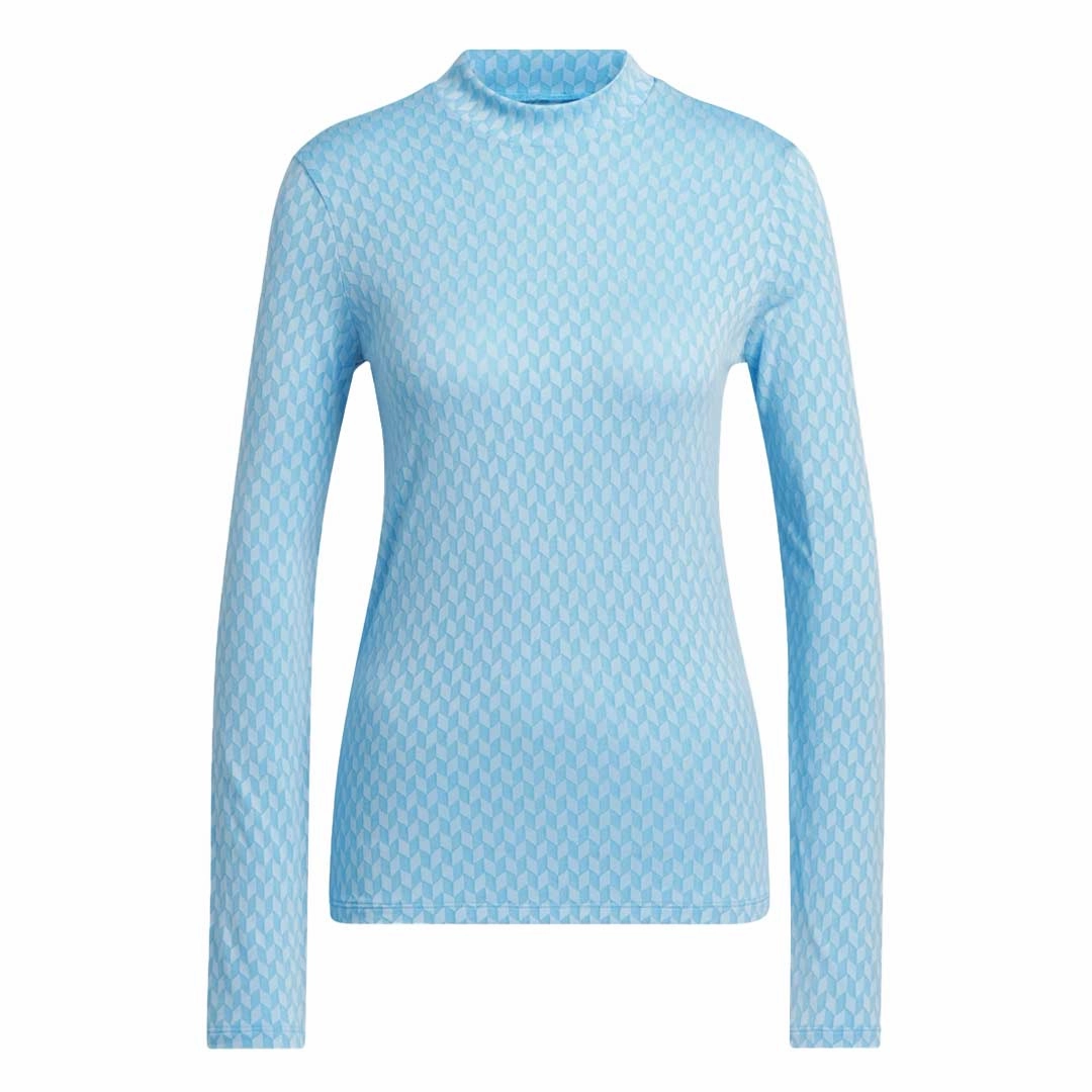 Anti Pill Technology adidas - Women's Ultimate365 Tour HEAT.RDY Mock Neck Polo (IP4178)