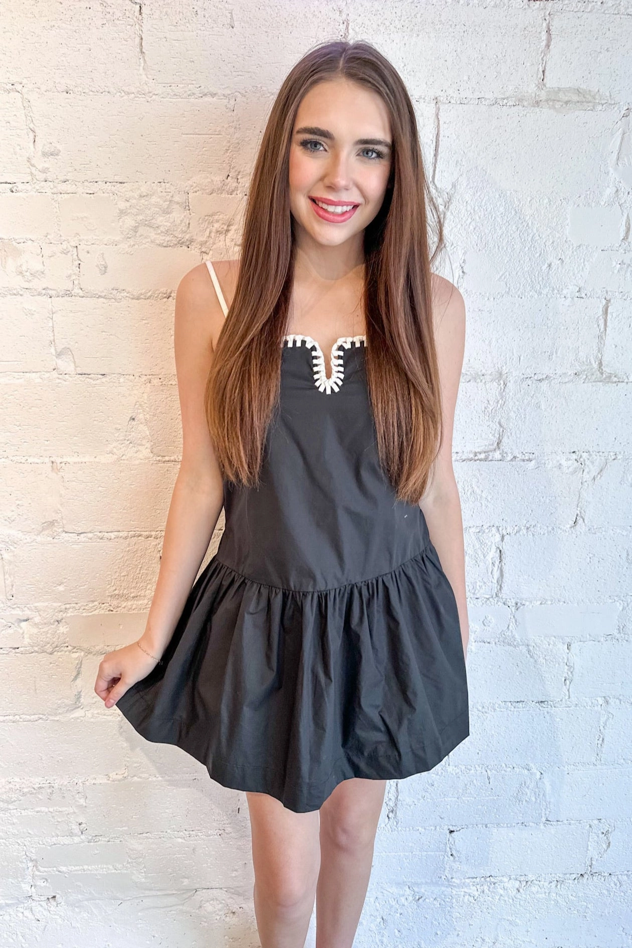 Shifty Contrast Dress Profile Enhancer Winter Classic