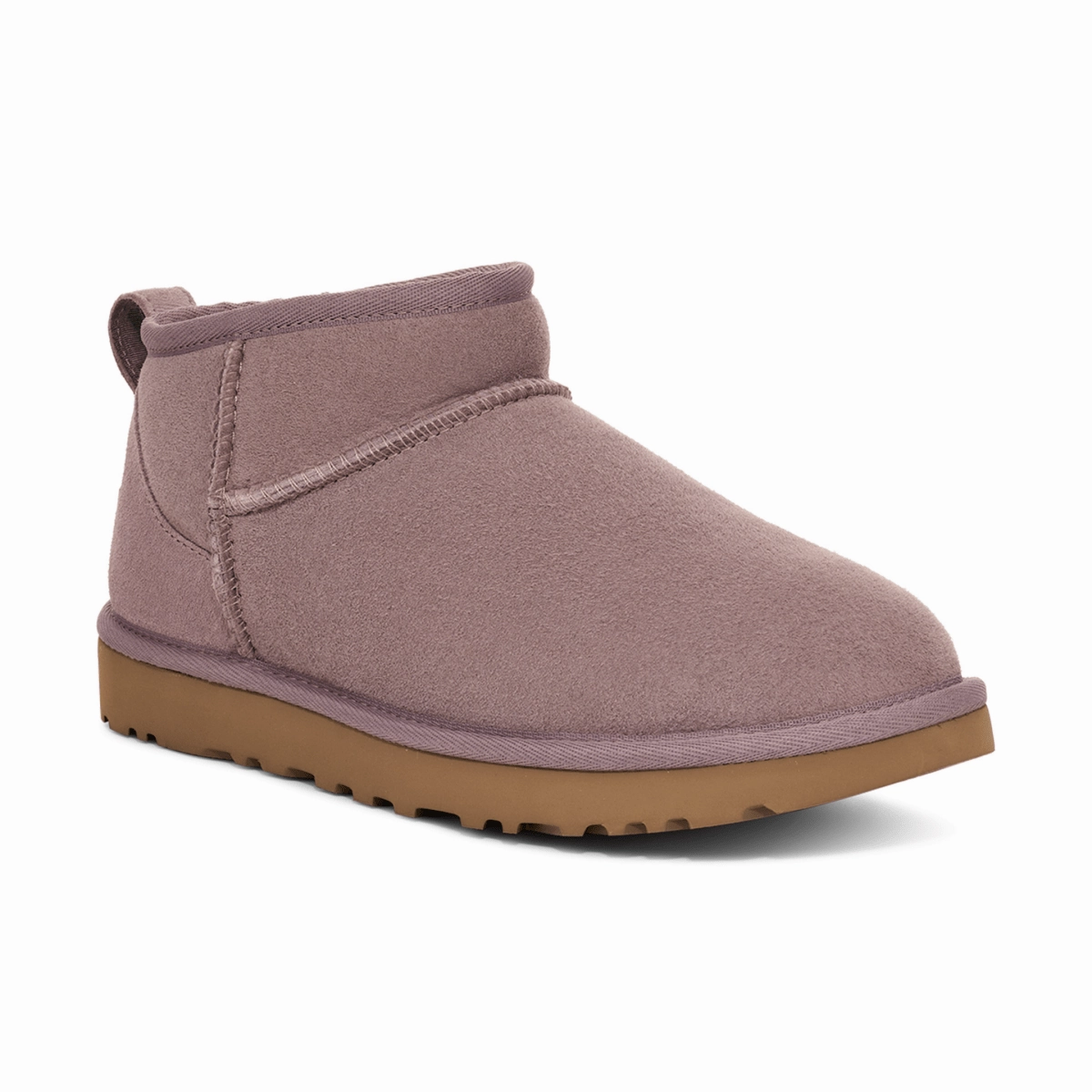 Fur Trim UGG Women's Classic Ultra Mini Sugarplum