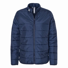 BreathableFabric adidas - Women's 3-Stripes Puffer Jacket (HT0982)