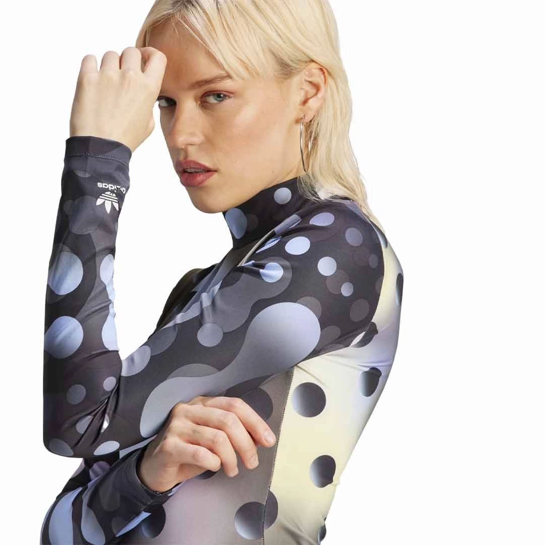 Travel Ready Look OdorResistantFabric adidas - Women's Allover Print Bodysuit (H49673)