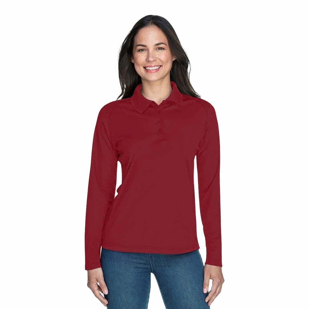 Sporty Touch Microfiber texture Extreme - Women's Eperformance Long Sleeve Polo (75111 850)