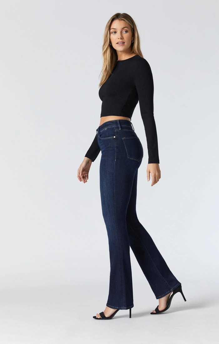 Weekend Warrior Luxury Athlete Fit MOLLY BOOTCUT IN DEEP SUPERSOFT